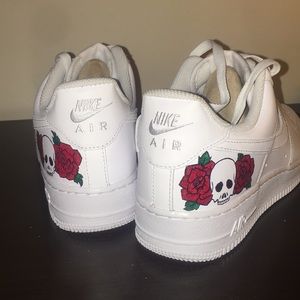 nike air force skull